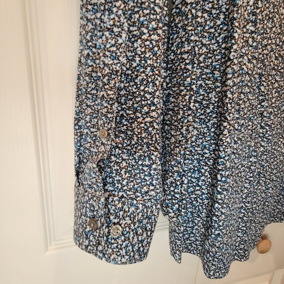 PERRY ELLIS FLORAL SHIRT SZ L MEN'S - Picture 9 of 13